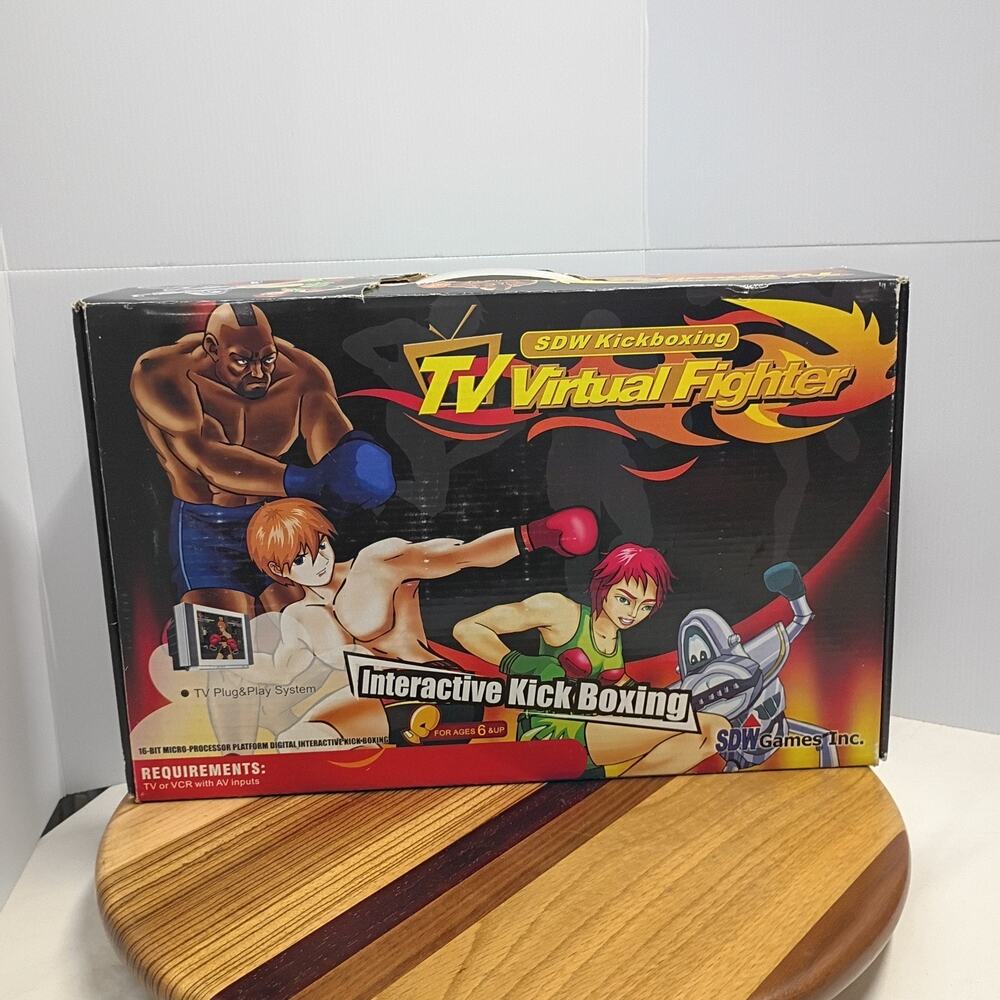 TV VIRTUAL FIGHTER Plug And Play Interactive Kick Boxing SDW Kickboxing